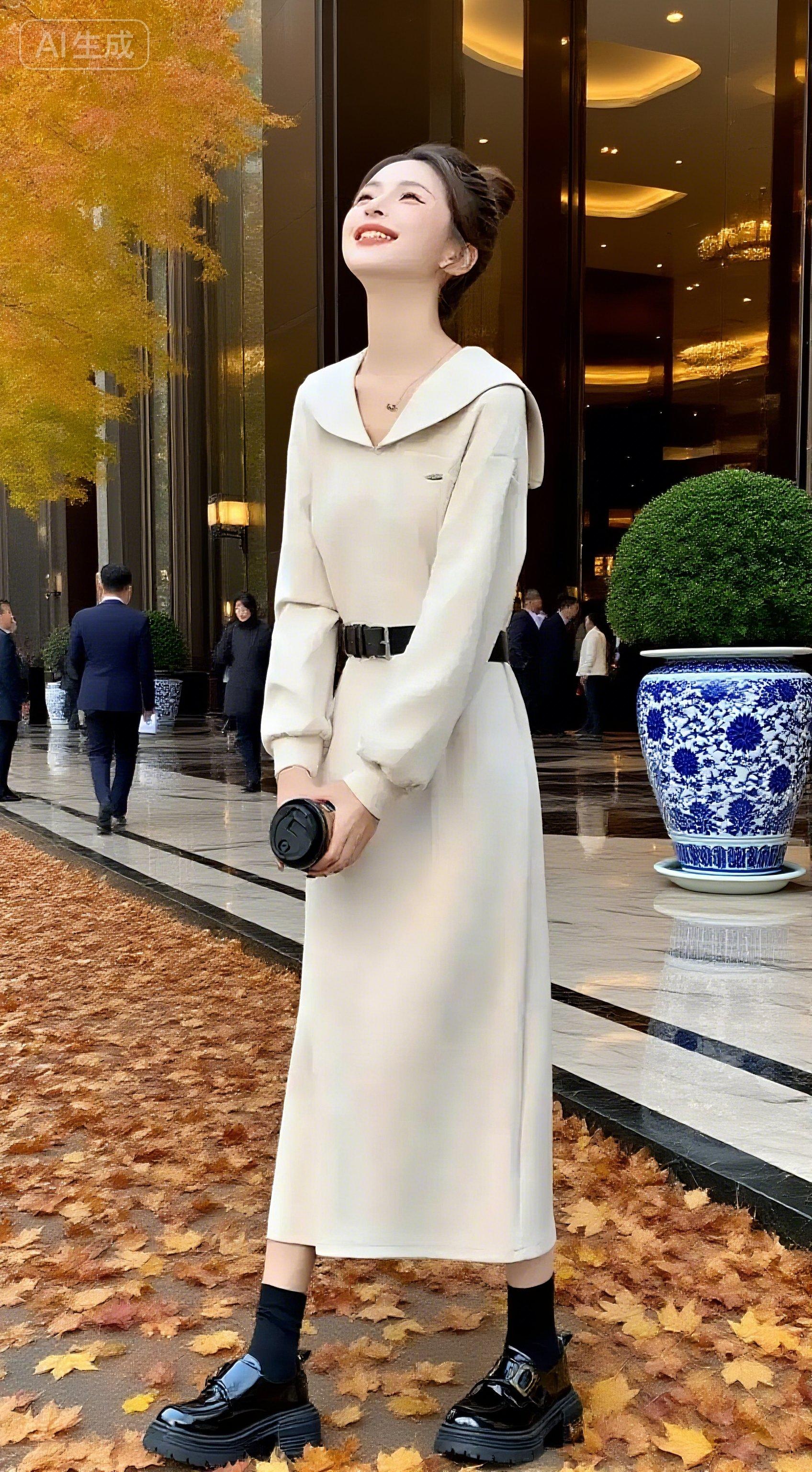 #优雅气质#穿出自信穿出美丽 #轻松解锁秋季穿搭#被秋日氛围感穿搭拿捏了#早秋穿搭三分钟出门不是梦