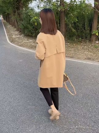 #风衣穿搭 #风衣 #慵懒风穿搭 #宽松显瘦穿搭 #小个子女生
