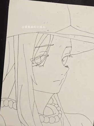 #儿童美术绘画 #创作者中心 #创作灵感 #一人之下 #冯宝宝 冯宝宝(一)