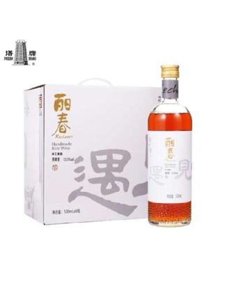 塔牌特型黄酒六年半甜型丽春遇见500ML*6瓶手工酿酒传统酿造花雕# 塔牌特型黄酒# 甜度刚刚好,# 快来一起品尝吧# 性价比好酒# 中秋送礼佳品