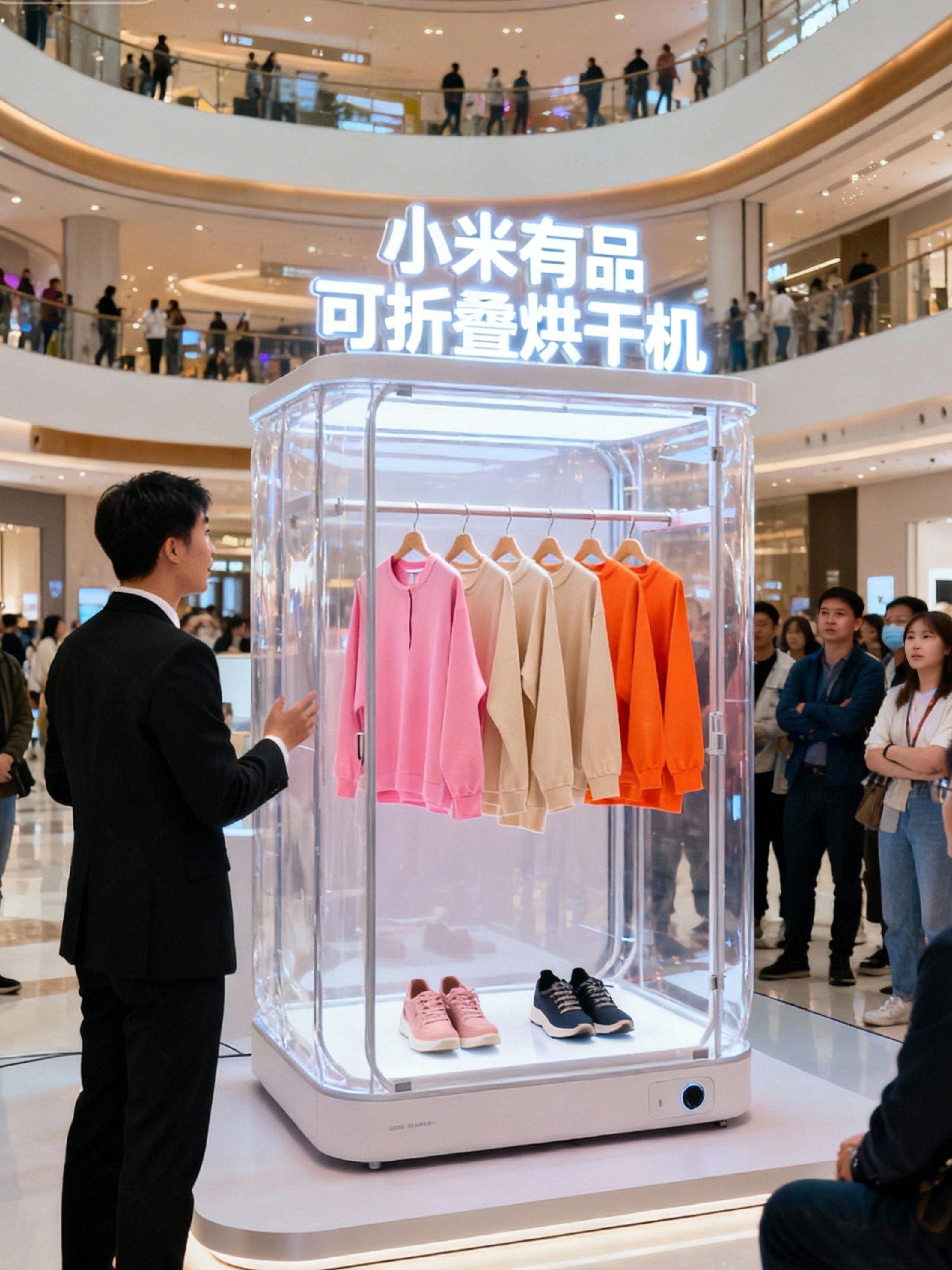 梅雨季晾衣难,有娃家庭更愁:衣服挂皱仍湿,绘本卷边,家里飘霉味。这台烘干机是克星!60分钟快烘,孩子三套衣服烘干带阳光香,霉味潮气全消,老公袜子也清爽。阳台从湿衣区变孩子游戏区,摆上积木绿植,超温馨,妥妥提升居家幸福感!#小米有品#提升幸福感好物#烘干机 #家居好物#干衣机