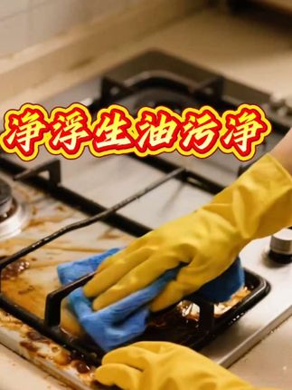 #短视频变现 #好物推荐🔥 #厨房好物 #清洁神器 #净浮生油污净@DOU+上热门 @电商小助手