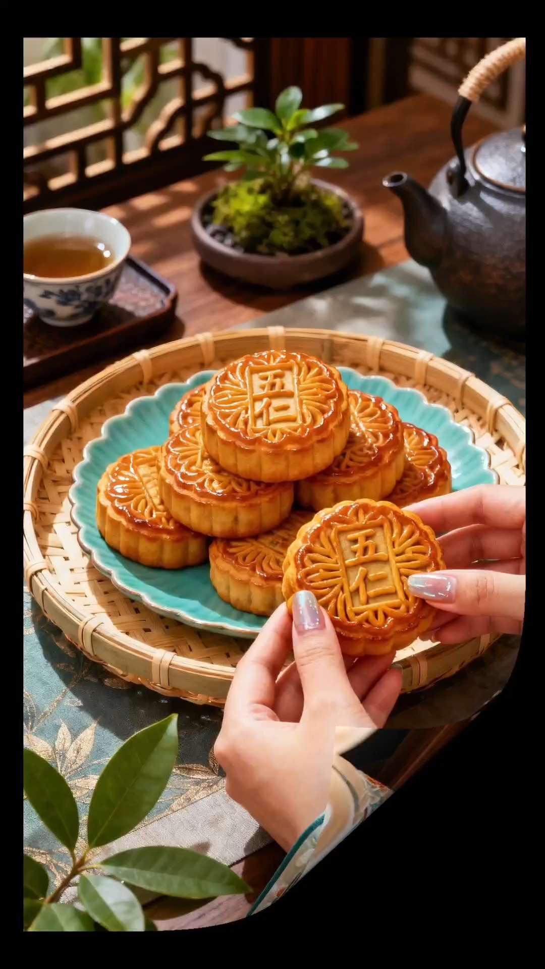 老式五仁月饼。#传统糕点 #美味 #月饼 #糕点美食 #超便宜超划算