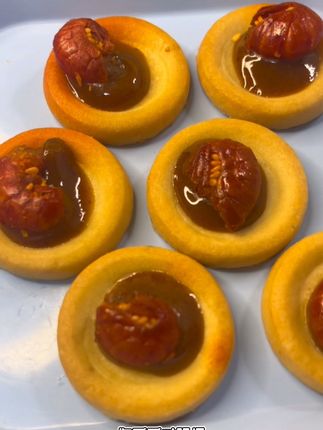 #善美源龙虾披萨饼干 超级好吃的小龙虾尾披萨饼干~