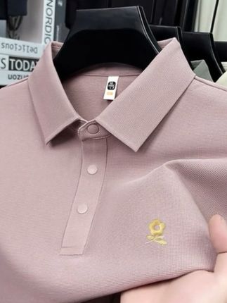 【专柜正品】法国轻奢男装长袖POLO衫翻领男士商务休闲秋冬中年上衣#法国大牌撤柜正品polo衫#时尚#修身显瘦#穿上超帅气#很有面子!