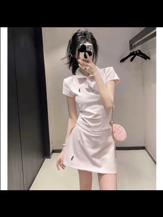 【董小姐专属】新款刺绣小马休闲POLO衫+裙裤防走光半身裙套装 8149#从明天起做个幸福的人 #面料柔软舒适