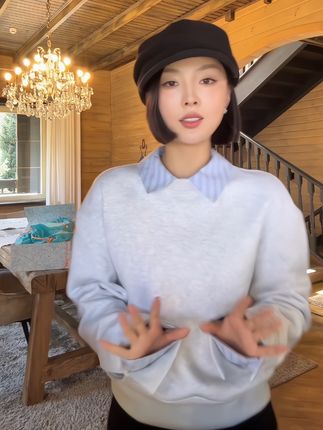 炒鸡出片的元气感卫衣#卫衣穿搭