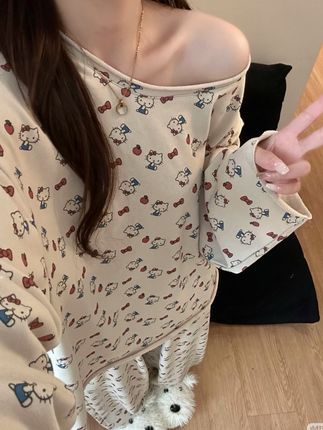 #松弛感穿搭 #今日穿搭 #睡衣控 #睡衣女 #睡衣穿搭