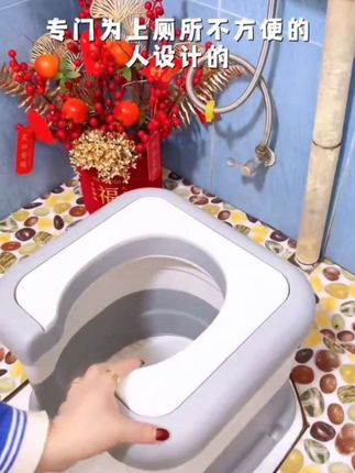 蹲坑马桶家用防滑蹲厕改老年人蹲便孕妇移动宿舍坐便器厕所神器#非常方便实用 #马桶怎么选 #好物推荐🔥