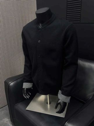 穿上秋季新款假两件格子开衫外套拿捏你老公!#穿出自己的风格和自信 #一衣多穿 #开衫外套 #针织毛衣