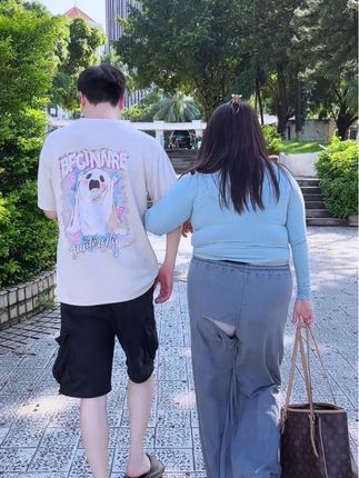 胖怎么了,穿对了一样可以显瘦好看 #大码女装 #早秋穿搭 #小脚裤 #不挑年龄不挑身材 #遮肉显瘦