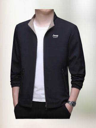 吉普春秋夹克外套 #吉普夹克 #春秋夹克 #夹克外套 #品牌男装 #春秋穿搭