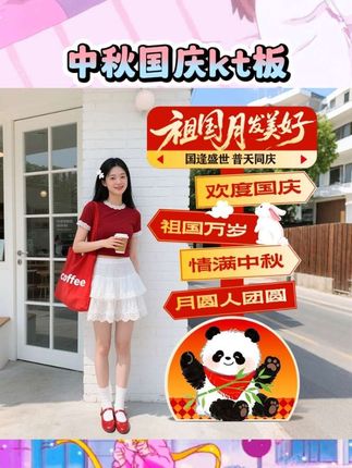 宝子们👀中秋国庆快到啦,快用KT板把店铺氛围拉满呀😉 上面有玉兔、月饼、天坛这些超应景的元素,摆门口或者店里,拍照超好看,轻松吸引顾客来打卡,客流都能跟着涨不少呢👏 #中秋国庆KT板 #商场店铺装饰 #拍照打卡道具