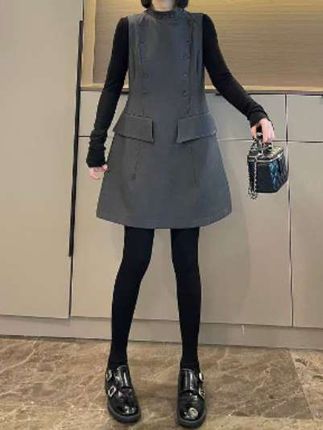 #轻奢女装 #气质范 #显瘦搭配 #春秋穿搭 #连衣裙