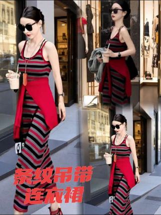 #给夏天一点颜色看看#穿搭 #夏季穿搭 #连衣裙 #时尚穿搭