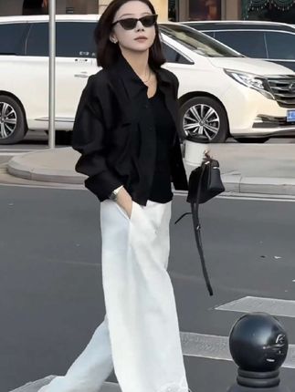 #夏季穿搭#气质套装穿搭