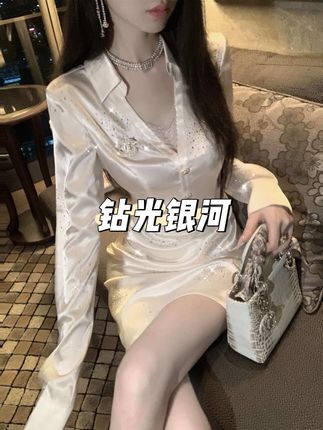 大女人的高级感连衣裙,通勤百搭巨时尚衬衫连衣裙~#御姐风穿搭 #女神穿搭 #约会穿搭 #气质衬衫裙 #高级感