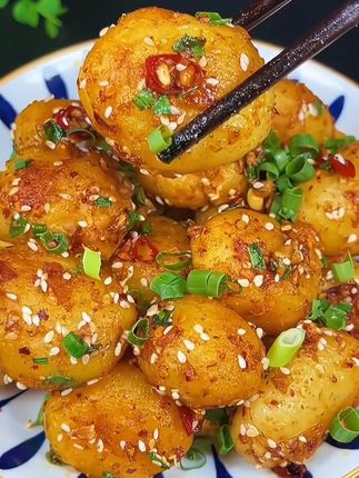 #烤小土豆#空气炸锅美食#妈呀太好吃😋😋了