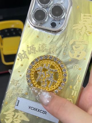 这款羽纱旋转转运钱币手机壳寓意真是太好了!适用所有手机机型,自用 送人都是非常不错的选择#手机壳#暴富#这也太好看了#这个手机壳真的长在我心巴上了 #3c好物推荐