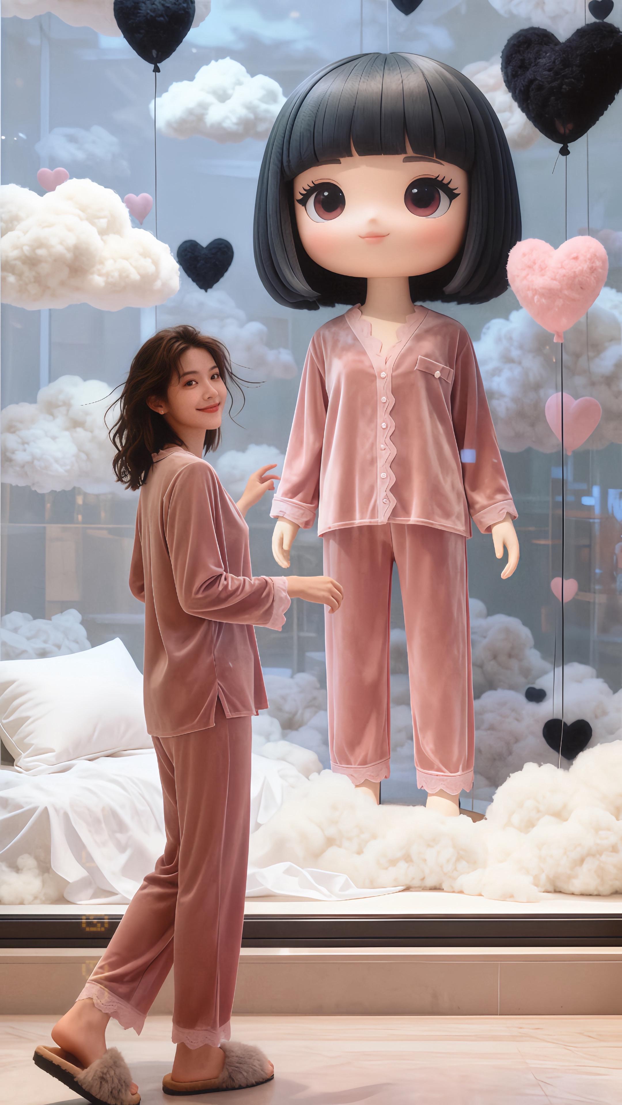 #宅家睡衣秀 #在家也要美美哒 #怎么这么好看 #我又心动了 #家居服套装