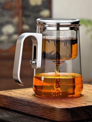新款升级磁吸茶水分离泡茶壶,一键茶水过滤!#泡茶神器 #茶具好物推荐 #飘逸杯泡茶壶#茶水分离杯#茶生活