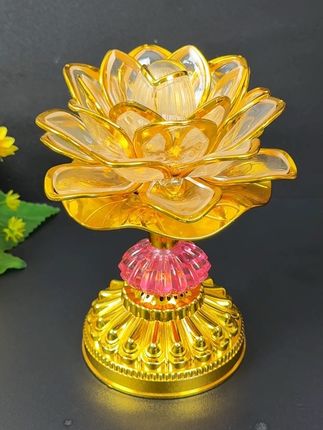 #莲花灯 #佛台莲花灯 #莲花蜡烛灯 #供桌摆件 #寺庙莲花灯