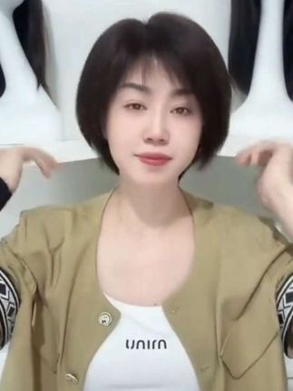 假发 #假发套#洋气减龄#时尚#精致 #假发套