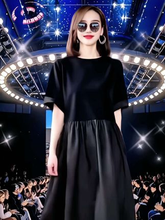 #时尚连衣裙#气质女神穿搭#优雅气质#显瘦连衣裙 #高端大气