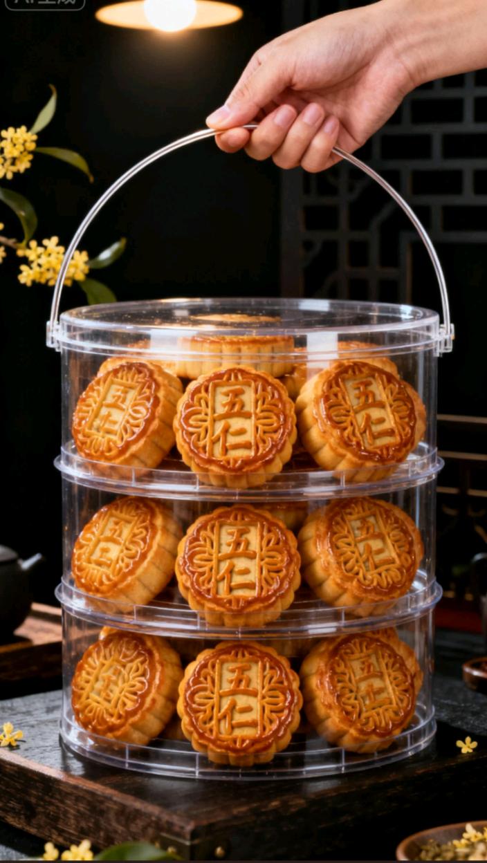#提袋炫物秀 #五仁月饼 #月饼 #老式五仁月饼#中秋月饼