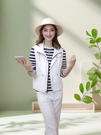 #国庆参加朋友婚礼穿什么 #秋季清冷感白月光穿搭#随机穿搭挑战 #被秋日氛围感穿搭拿捏#休闲百搭马甲