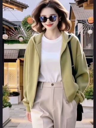 2025超火小个子设计感百搭高级小众不春秋外套女款爆款2025新款#小个子外套 #小个子外套穿搭