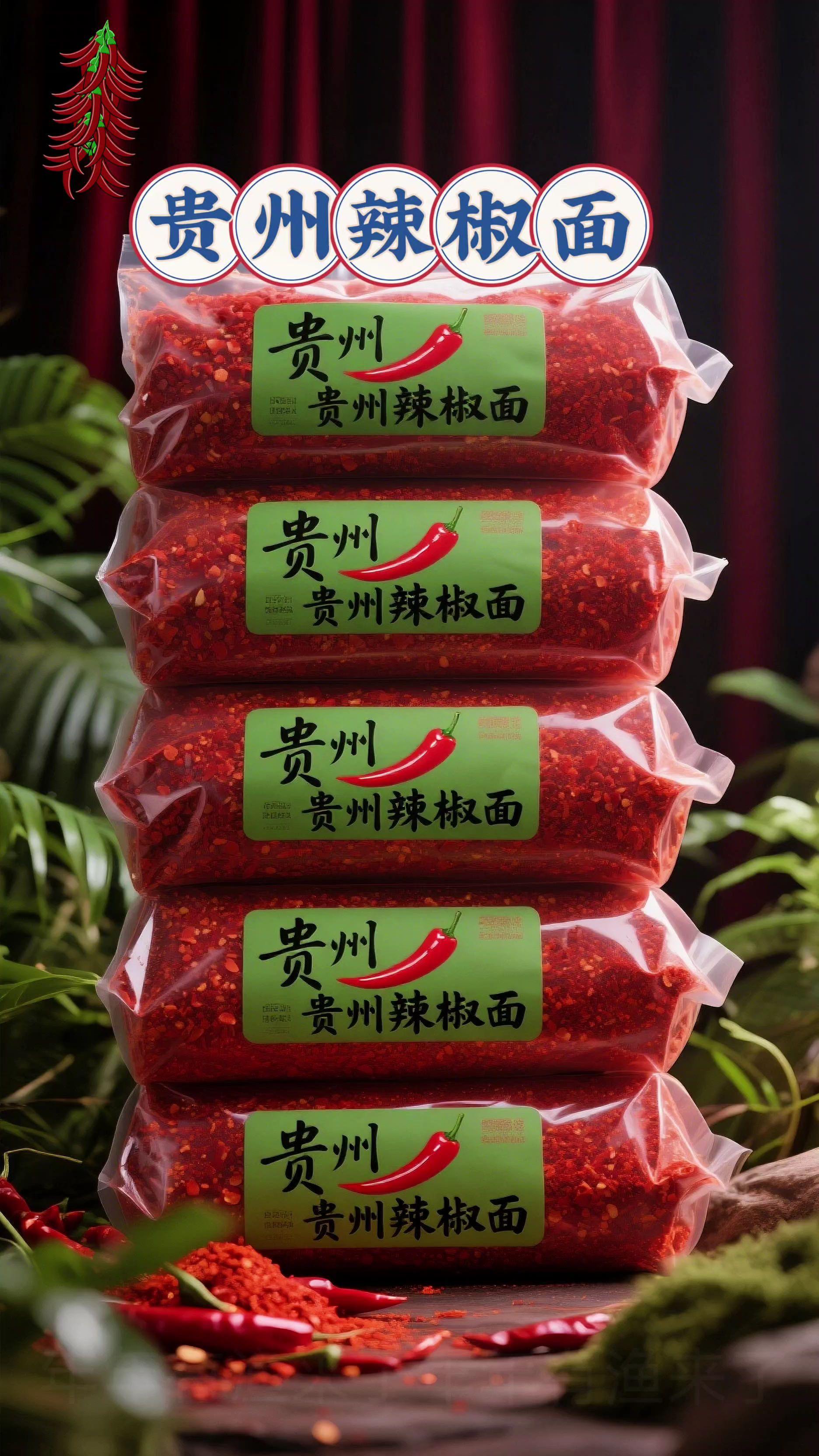 正宗贵州辣椒面。🌶️正宗贵州辣椒面,灵魂蘸料王者!精选贵州本地辣椒,传统工艺研磨,混合香脆芝麻、秘制香料,色泽红亮,香辣入味,层次丰富。烧烤、火锅、拌粉面,一蘸就上头!地道黔味,够香够辣够带劲,让你一口穿越贵州街头,够香够麻够辣。尽享舌尖火辣盛宴,吃货必备,分别有微辣,中辣和特辣,速来尝鲜!#强烈推荐 #贵州辣椒面蘸料 #舌尖上的味道 #万能蘸料 #味道好极了你们想吃吗 @DOU+小助手 @DOU+上热门