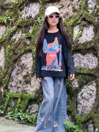 你曾说自由比天大 如今也心甘情愿做了妈妈 生孩子为什么不是丰功伟绩呢那是你闯了生死观 得来的孩子啊 为自己骄傲吧 你看 你把这个小小的人儿 带的多好啊#亲子装#兄妹装#姐弟装 #儿童套装推荐 #大童穿搭