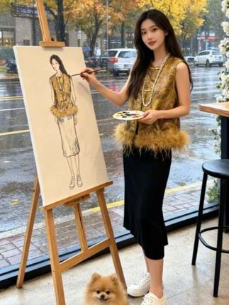 #晒晒我的秋日穿搭#秋冬才是复古感穿搭的主场#你缺的不是衣服而是穿搭技巧#穿搭配色逻辑#秋季日常实用穿搭思路分享