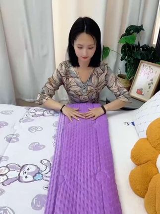 A+母婴级豆豆绒亲肤柔软春秋被AB两用学生单人加厚宿舍可机洗被子#家居床上用品 #柔软亲肤 #被子 #柔软舒适 #颜值高