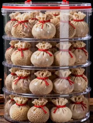 到手6斤羊肚包肉😍羊肚裹着鲜嫩羊肉,自带Q弹韧劲。下锅煮煮就飘香,汤汁都鲜掉眉毛~ 咬上一口,那口感简直绝了!羊肚筋道有嚼劲,Q弹爽滑,还会拉丝呢!里面包裹的羊肉鲜嫩多汁,不腻不膻,丰盈鲜美。羊肚的韧劲搭配上羊肉的香嫩,两种口感在嘴里碰撞,层次超丰富,越嚼越香👍水煮,下火锅🥘,配面下酒都是嘎嘎赞👍让人欲罢不能!连肉带汤热乎一碗下肚,暖到心尖儿又解馋~ #羊肚包肉 #妈呀太香了 #好吃不贵经济实惠 #好吃到停不下来