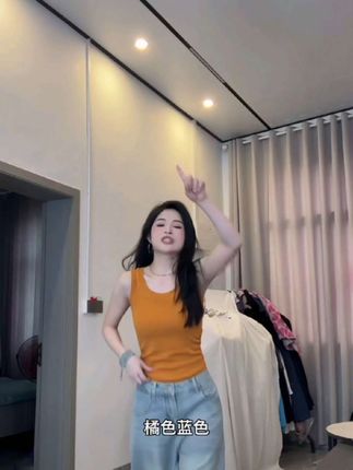 2025夏季新款ins风辣妹纯欲风可外穿纯色背心打底上衣修身显瘦#纯欲风 #无袖背心 #修身显瘦 #夏季穿搭 #辣妹穿搭