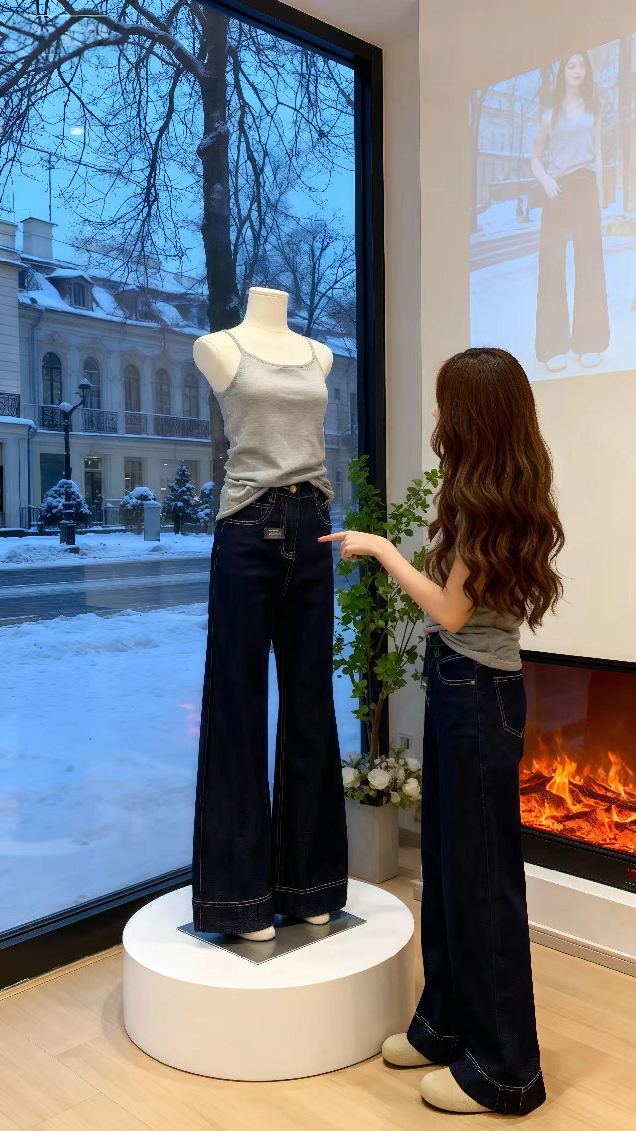 #早秋姐感气质穿搭 #慵懒风 #高级感穿搭 #秋季韩系不露腿穿搭#牛仔裤@抖加🔥上热门🔥dou+🔥热点宝