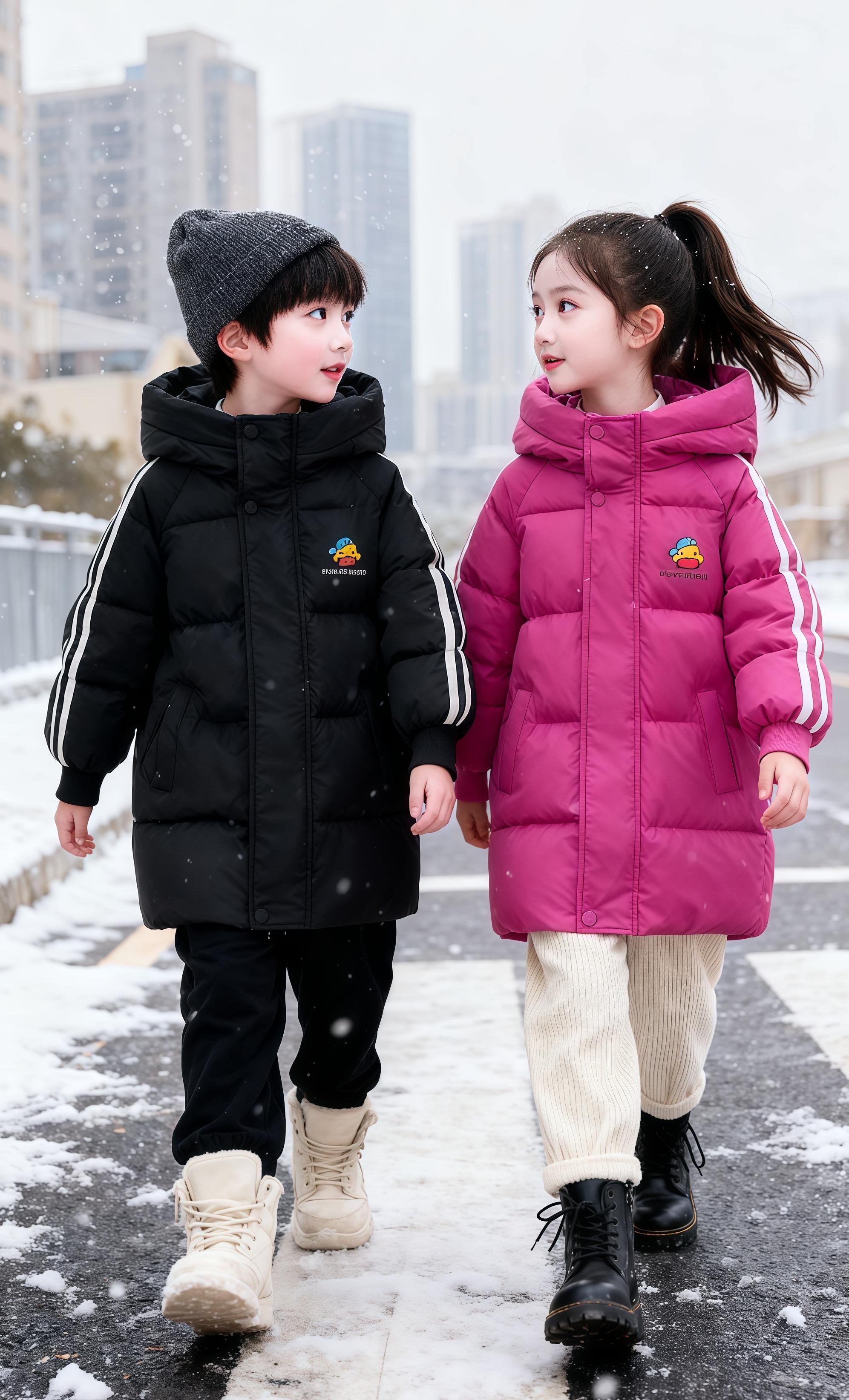 #来双11解锁秋冬本命穿搭 #小黄鸭羽绒服 #高品质童装 #强烈推荐 #品牌童装