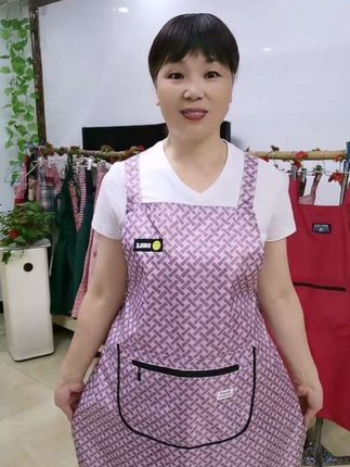 #围裙 #新款加长防水围裙#洋气可爱