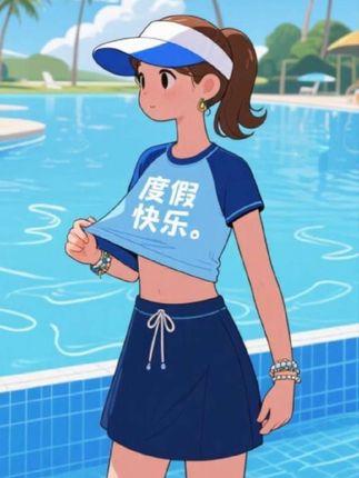 泳衣女士新款网红款遮肉显瘦游泳泡温泉度假分体高档泳衣#遮肉显瘦的泳衣#女士泳衣#分体式泳衣