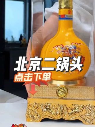 永丰牌二锅头 臻品黄龙 双瓶装【SC酒水节】清香型白酒42度500ml#二锅头 #送礼佳品 #清香型 #好酒推荐 #好喝不贵
