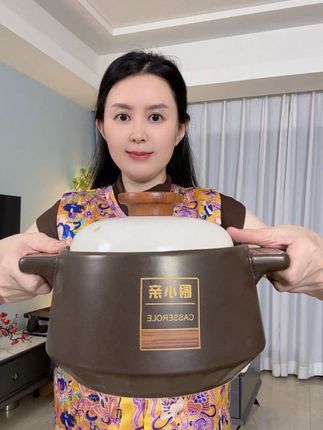 这款砂锅真的太爱了,不但颜值高,非常实用#砂锅#高颜值厨具 #煲出美食#厨房好物#砂锅美食
