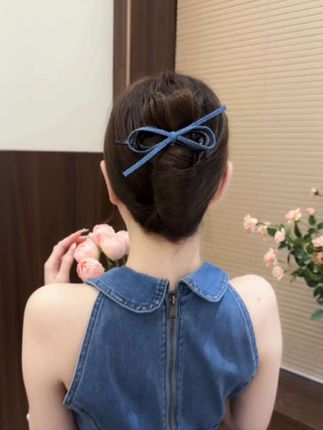 #发饰头饰 #美出高级感 #扭扭夹 #扭扭夹盘发器 #蝴蝶结发夹