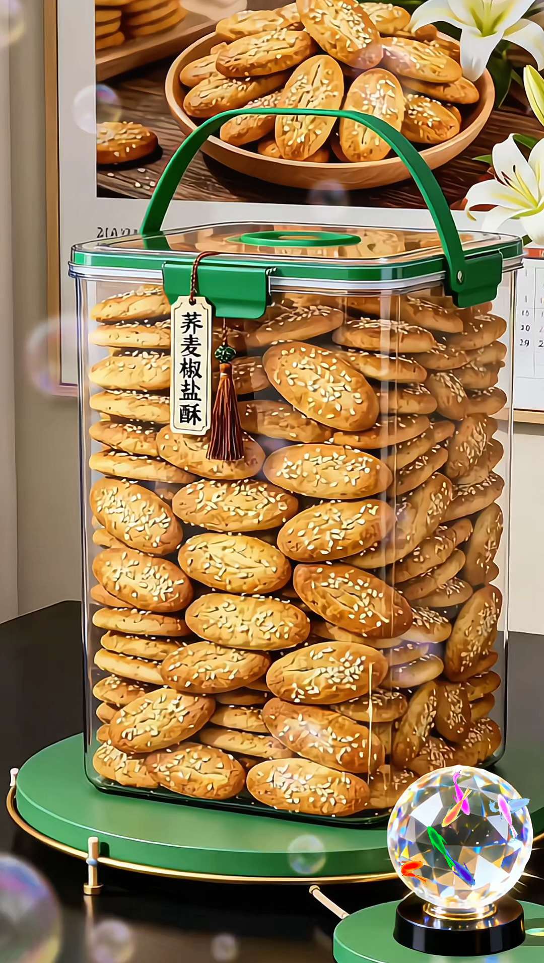 【荞麦椒盐酥·香脆新食尚】 手工制作,荞麦清香融入椒盐咸香,层层酥脆越嚼越上头!独立包装随时享用,传统美味健康新选择~#荞麦椒盐酥 #强烈推荐 #吃货必备 #追剧小零食 #追剧必备零食