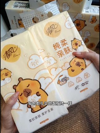 我的妈呀!清风和卡皮巴拉联名款悬挂式抽纸也来卷了,这个价就到手10大提!这还买啥杂牌子啊#清风抽纸推荐 #悬挂抽纸 #抽纸 #生活用纸