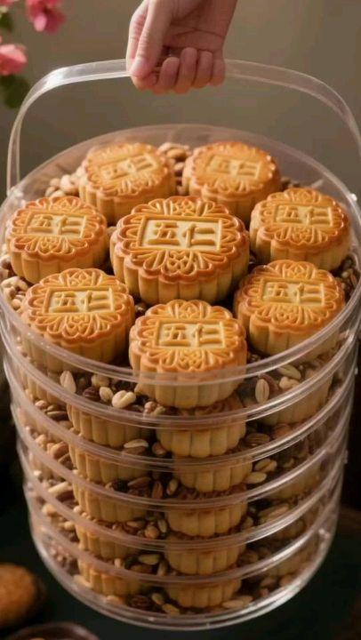 #强烈推荐 #手工老式正宗五仁月饼 #太好吃了 #传统糕点 #网红零食推荐