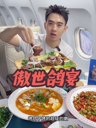 可以免费在飞机上拍照打卡的地方,这个季节喜欢吃各式各样的鸽子,特色菜的朋友们赶紧过来和我一起打卡吧