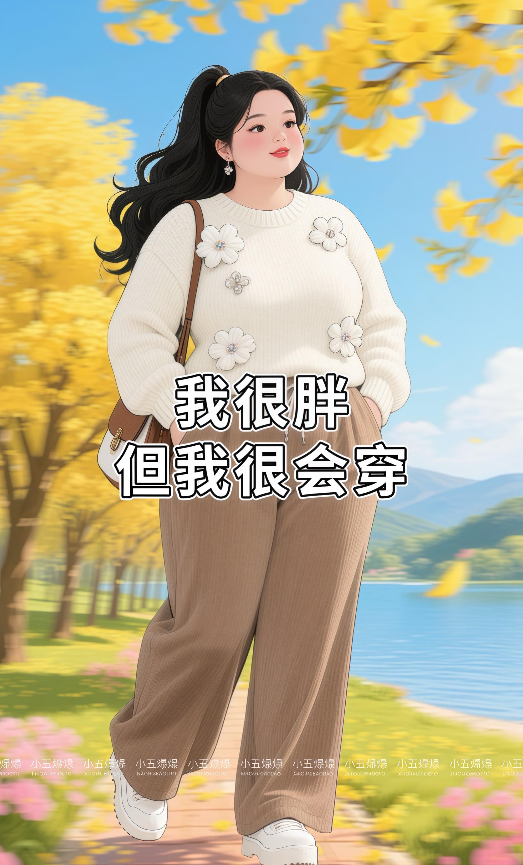 冬至这天,寒风凛冽,啊晴却感到格外温暖。她穿着新入的加绒糯米裤,搭配一件藕荷色的短款羽绒服,整个人轻盈又舒展。这条裤子拥有奇妙的“糯米”质感,外表软糯垂顺,内里是厚厚的绒,保暖效果一流却丝毫不显臃肿。高腰设计和流畅的直线条完美优化了她的身形。  她脚踩一双厚底运动鞋,裤脚在鞋面上形成利落的堆积感。走在挂满彩灯的街头,遇见同事,对方眼前一亮:“这么冷的天,你看上去又暖又显瘦,这条裤子太神奇了!”  啊晴将手揣进兜里,触碰到内里温暖的绒。这条裤子像一位沉默的守护者,用全部的温暖包裹她,让她能坦然享受冬日的乐趣,由内而外散发着安稳与自信。 #大码女装 #显高显瘦显腿长 #保暖又好看 #胖瘦都能穿 #暖fufu的冬日ootd