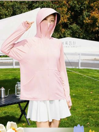 【有运费险】冰丝防晒衣女2025夏季新款户外防晒服冰感外套2【户外】#冰丝防晒衣 #户外穿搭 #夏季穿搭 #防晒衣穿搭 #好货推荐